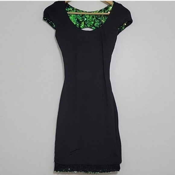 Dress The Population Sequin Mini Dress - Picture 10 of 11